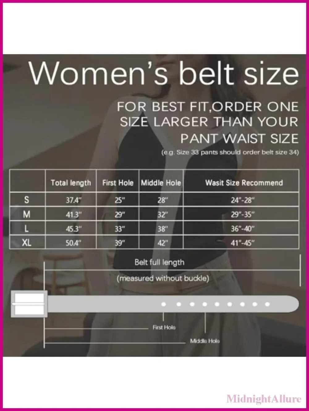 Skinny Leather Waist Belt with Gold-Tone Buckle for Dresses Jeans Pants